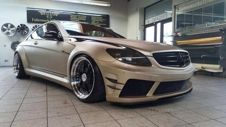  Mercedes-Benz CL63 AMG by Folienwerk 2016 года  (фото 1 из 10)